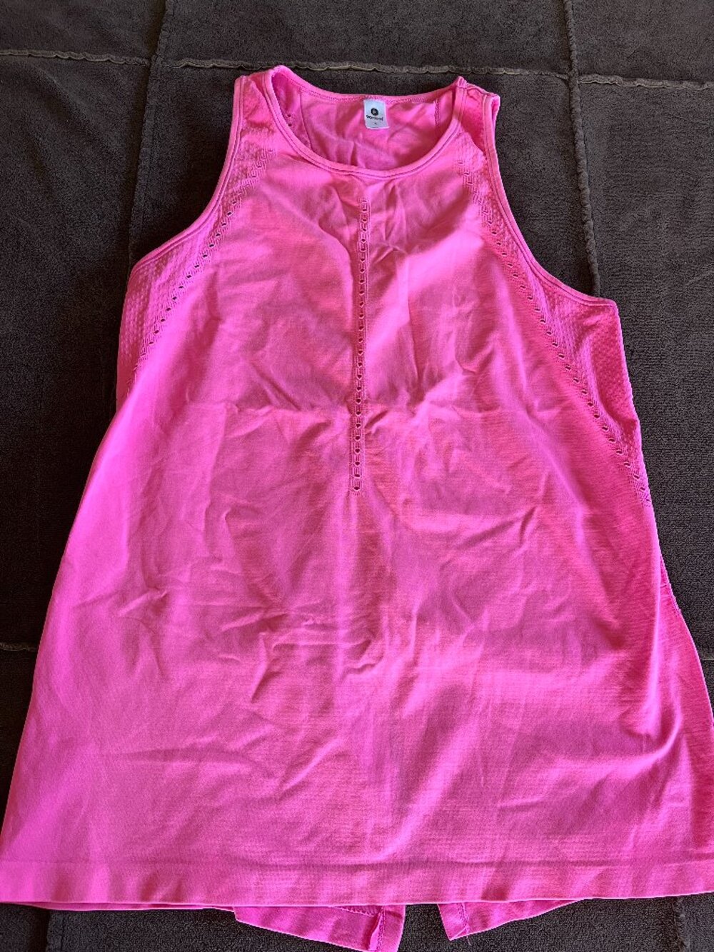 90 Degree by Reflex Racerback Athletic Tank | Vibrant Pink | Small